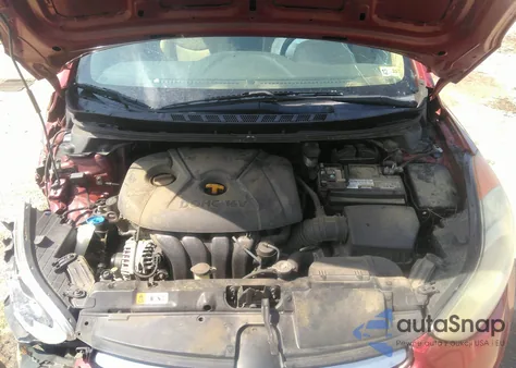 2013 Hyundai Elantra Gls from USA, damaged, VIN 5NPDH4AE4DH244822